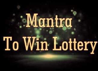 Mantra To Win Lottery