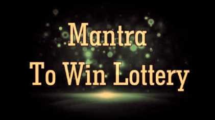 Mantra To Win Lottery